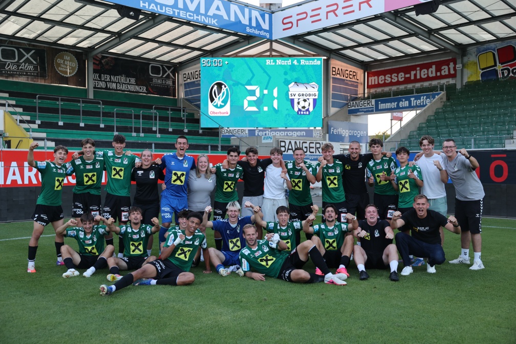 Regionalliga Nord, Junge Wikinger Ried vs SV Grödig