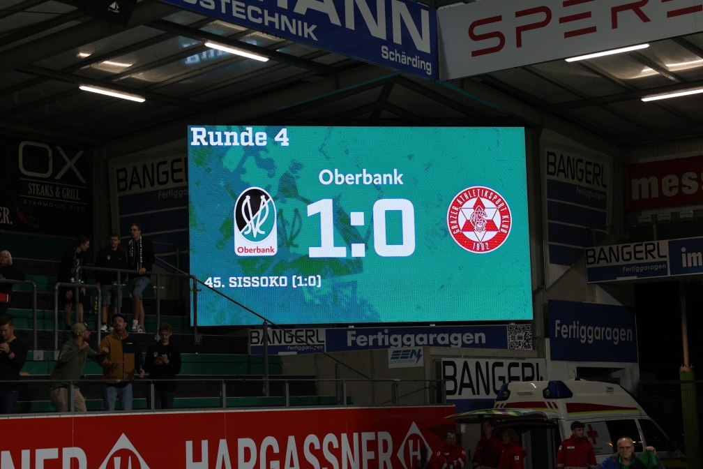 SV Oberbank Ried vs GAK 1902, Admiral Bundesliga GD