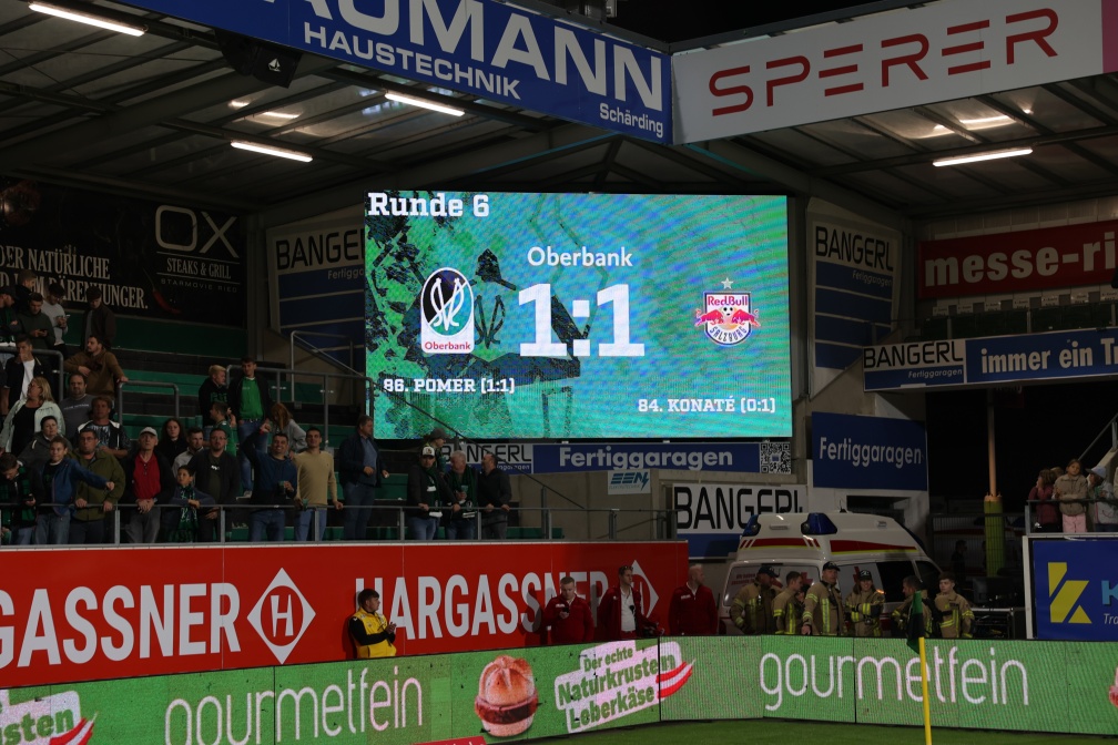 SV Oberbank Ried vs FC Red Bull Salzburg, Admiral Bundesliga GD